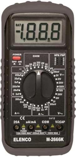 Elenco - Deluxe Full Function Digital Multimeter Kit [ M-2666K ]