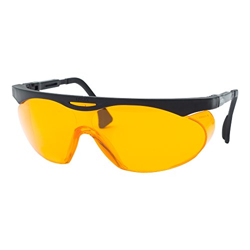 Honeywell Uvex Ademco Skyper Blue Light Blocking Computer Glasses with SCT-Orange Lens (S1933X)