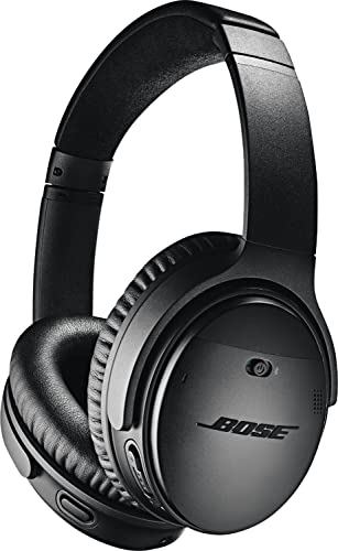 Bose QuietComfort 35 (Series II) Wireless Headphones, Noise Cancelling - Black (Renewed)