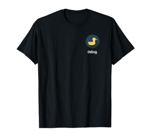 Rubber Duck Debugging Programming Tech Novelty Fun T-shirt T-Shirt