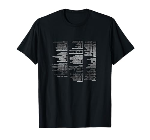 RegEx Cheat Sheet - Linux Geek Humor for Programmer T-Shirt