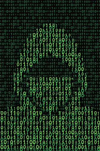 Laminated Hacker Poster Binary Code Computer Cybersecurity Posters Decor Matrix Technology Coding Dry Erase Wall Art 24x36