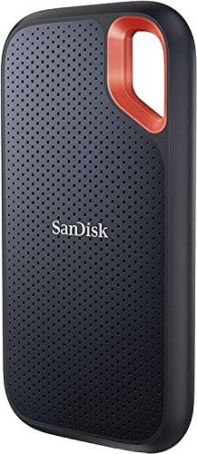 SANDISK 1TB Extreme Portable SSD (Old Model) - Up to 1050MB/s, USB-C, USB 3.2 Gen 2, IP65 Water and Dust Resistance, Updated Firmware - External Solid State Drive - SDSSDE61-1T00-G25