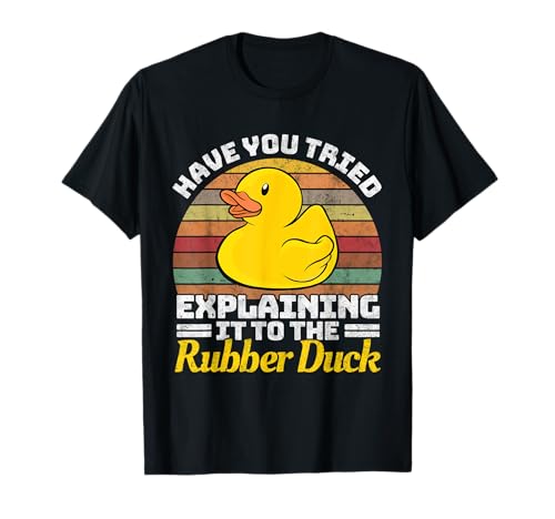 Programming Rubber Duck Software Developer Debugging T-Shirt