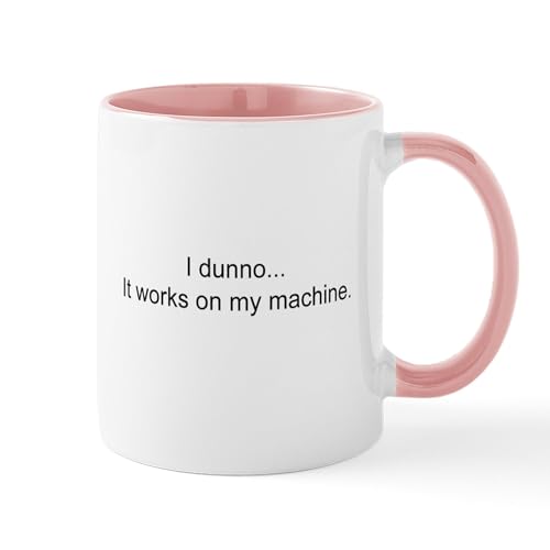 CafePress It Works On My Machine Mugs 11 oz (325 ml) Ceramic Coffee Mug
