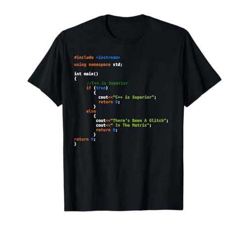 C++ Coding Programming Shirt For Programmers T-Shirt