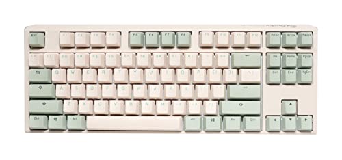 Ducky One 3 TKL Matcha 80% Mechanical Gaming Keyboard, Cherry MX Blue