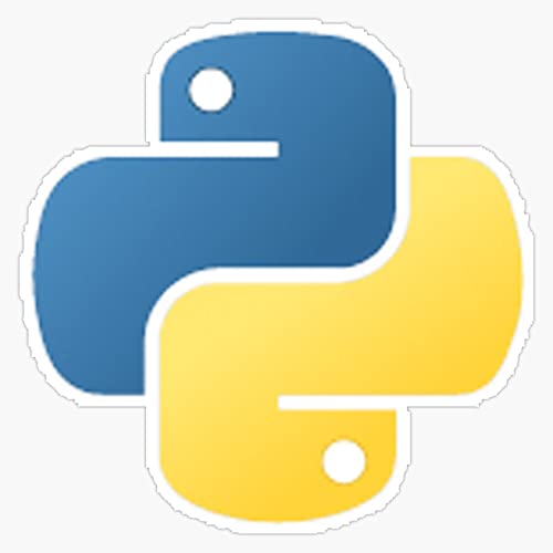 Python Programming Language Bumper Sticker Vinyl Decal 5"