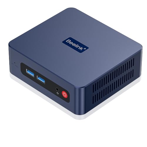 Beelink SER3 Mini PC, AMD Ryzen 3 3200U (up to 3.5GHz), 8GB DDR4 256GB PCIe3.0 SSD, Radeon Vega 3 Graphics,1000Mbps LAN, Dual HDMI 4K Display