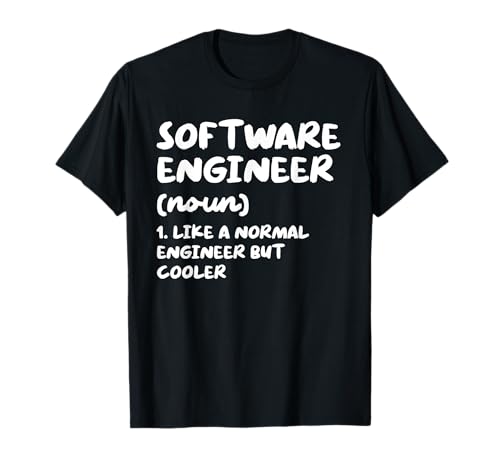 Software Engineer Definition Funny Engineering T-Shirt