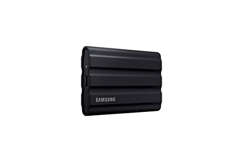 Samsung T7 Shield 4TB Portable SSD - 1050MB/s, Rugged, Water & Dust Resistant, for Content Creators - Black