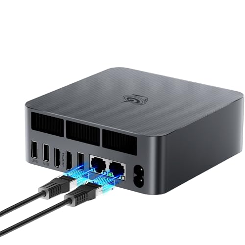 Beelink EQR6 Mini Pc,AMD Ryzen 7 6800U(8C/16T,up to 4.7GHz),Mini Computer with 24GB LPDDR5 RAM/500GB M.2 PCle 4.0 X4 SSD,Micro Pc Support 4K FPS,WiFi6/BT5.2/USB3.2/Home/Office/Game