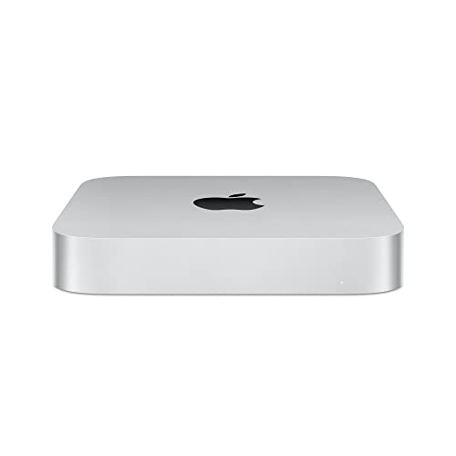 Apple 2023 Mac Mini with Apple M2 Chip with 8-core CPU (8GB RAM, 256GB SSD Storage) Silver (Renewed)