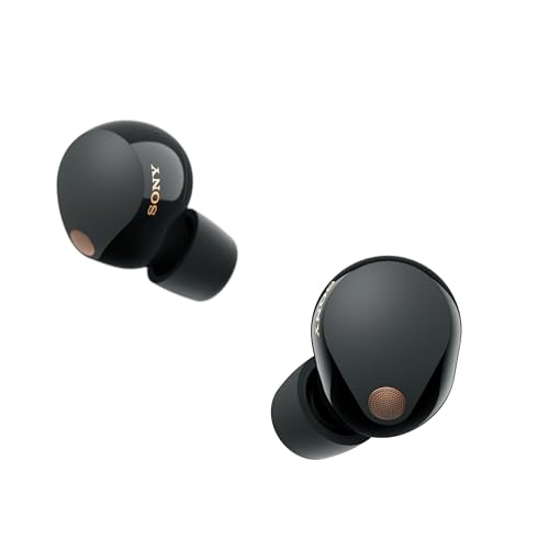 Sony WF-1000XM5 Premium Noise Cancelling Truly Wireless Bluetooth Earbuds & in-Ear Headphones with Alexa Built-in, Black