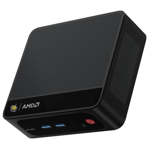 Beelink Mini PC SER5 with AMD Ryzen 5 5500U Mini Computer(6C/12T, up to 4.0GHz), 16GB DDR4 500GB NVMe SSD, Desktop PC 4K HD Dual Display HDMI/DP1.4/WiFi 6/Bluetooth 5.2/2.5Gbps Ethernet