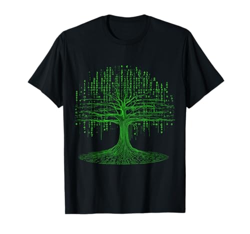 Binary Tree: IT computer science coding geek fan programmer T-Shirt