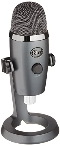 Logitech for Creators Blue Yeti Nano Premium USB Mic for Recording and Streaming – Shadow Gray (Renewed)