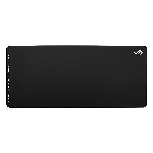ASUS ROG Hone Ace XXL Gaming Mouse Pad – 35.4” x 15.7", (XXL Size), Extra-Cushioning, Table-Sized for Wide, Smooth Glide and Control, Water/Oil/Dust-Resistant, Extra-Soft Non-Slip Rubber Base - Black