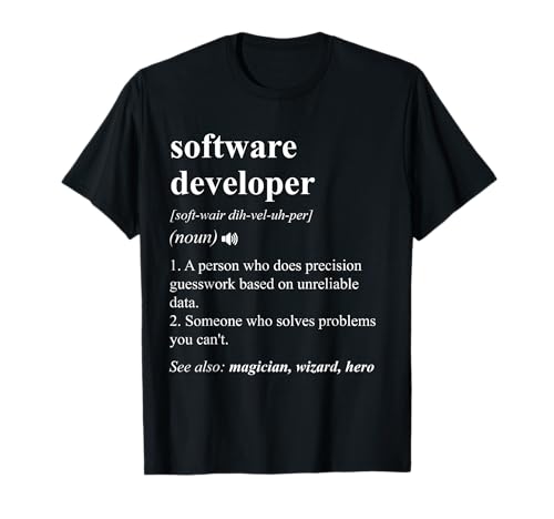 Software Developer Funny Dictionary Definition T-Shirt
