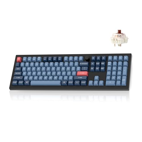 Keychron V6 Max Wireless QMK Mechanical Keyboard 2.4 GHz & Bluetooth