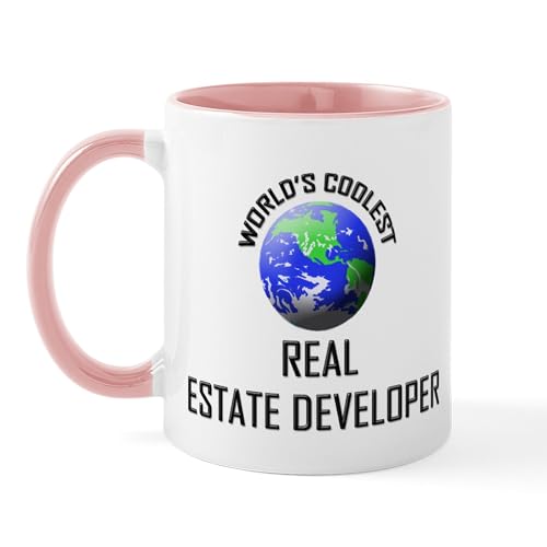 CafePress World's Coolest REAL ESTATE DEVELOPER Mug 11 oz (325 ml) Ceramic Coffee Mug
