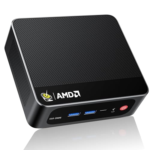 Beelink Mini PC, SER5 Max 6800U AMD Ryzen 7 (Up to 4.7GHz) 24GB LPDDR5 500GB PCle 4.0 SSD Mini Desktop Computer, 2.5Gbps LAN, Wifi6/BT5.2,HDMI/DP/Type-c/4K Triple Display Windows 11 Pro Micro PC
