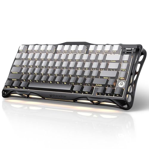 GravaStar Mercury K1 75% Wireless Mechanical Gaming Keyboard RGB Backlit