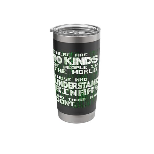 There are 10 Kinds of People in the World Computer Science Stainless Steel Insulated Tumbler