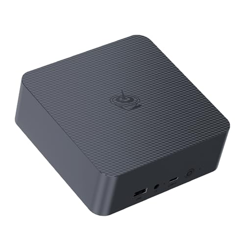Beelink EQR5 Mini PC W11 Pro, AMD Ryzen 5 5500U(6C/12T up to 4GHz), 16GB DDR4 500G NVME SSD Graphics 7 core 1800MHz, WiFi 6/BT5.2/2*1000MB/S LAN, Support Dual Display Mini PC Computer Built in 85W PSU