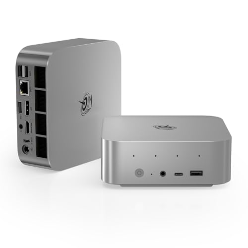 Beelink SER9 Pro Mini PC, AMD Ryzen 7 H 255(8C/16T, up to 4.9GHz), 32GB LPDDR5 RAM 1TB PCle4.0 SSD, SER9 Mini Computer Support 4K@240Hz, Tirple Display, HDMI+DP, WiFi6, BT5.2, USB4