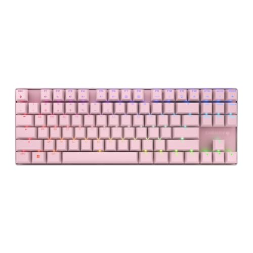 Cherry MX 8.2 TKL Wireless Mechanical Gaming Keyboard. (Pink, MX2A Brown Switch)