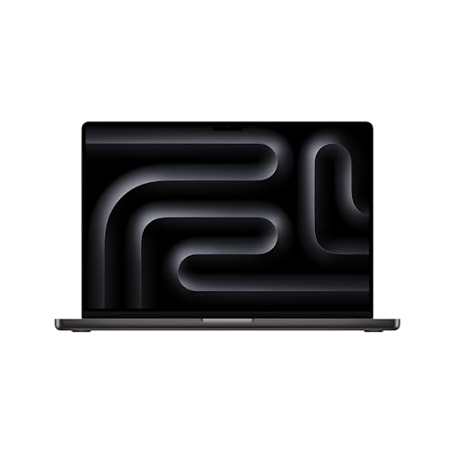 Apple 2024 MacBook Pro with Apple M4 Pro Chip (16-inch, 24GB RAM, 512GB SSD Storage) (QWERTY English) Space Black (Renewed)