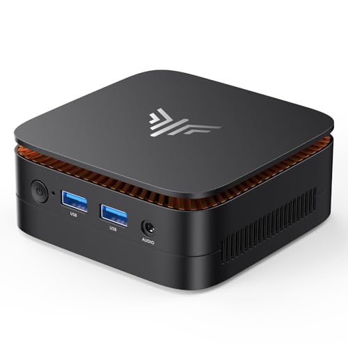 KAMRUI Essenx E1 Mini PC, 16GB DDR4 RAM 512GB M.2 SSD, Mini Computer Twin Lake N150 (Beat N100/N95,up to 3.6GHz), Desktop Computer Dual 4K, Ethernet, WiFi, Bluetooth for Business, Office, Home