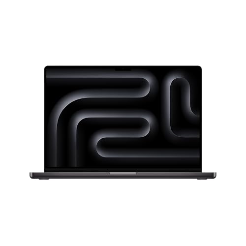 Apple 2024 MacBook Pro Laptop with M4 Pro, 14‑core CPU, 20‑core GPU: Built for Apple Intelligence, 16.2-inch Liquid Retina XDR Display, 24GB Unified Memory, 1TB SSD Storage; Space Black - Z1FT000CV