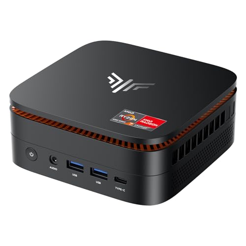 KAMRUI Hyper H1 Mini Gaming PC,AMD Ryzen 7 6800H(Beat 6800U),32GB LPDDR5 6400MHz 1TB M.2 NVMe PCIe3.0x4 SSD Mini PC(8C/16T,up to 4.7GHz),16MB Smart Cache,Triple 4K Display/WiFi6/BT5.2/Mini Computers