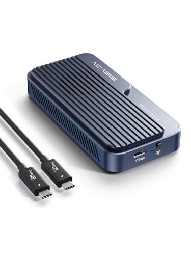 ACASIS 80Gbps M.2 NVMe SSD Enclosure, Thunderbolt 5 & USB4 V2.0 Compatible
