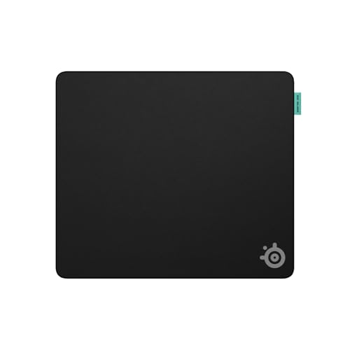 SteelSeries QcK L Performance Balance Gaming Mousepad — Extra Density for a Smooth Glide — Low-Profile Edge Stitching — Non-Slip Neoprene Rubber Base —16.54 x 19.29 inch — FPS, MOBAs, RTS, MMO