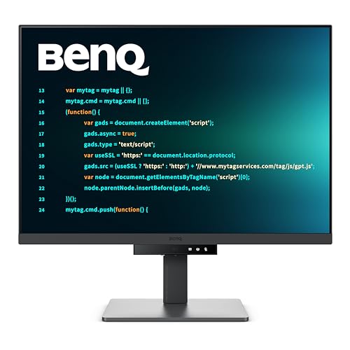 BenQ RD280U 28.2” 4K 3840x2560 3:2 Programming Monitor, Eye-Care, Nano Matte Panel, Coding Modes, MoonHalo Backlight, 90W USB-C, KVM, VESA Mount, Developer Monitor (Renewed)