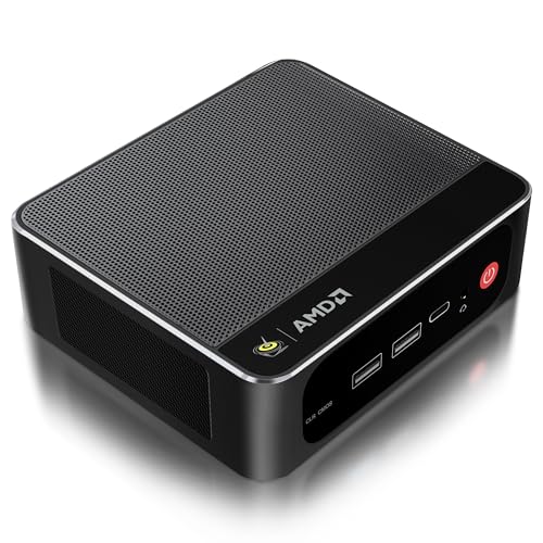 Beelink SER5 MAX Mini PC - AMD Ryzen 7 6800H(up to 4.7 GHz,8C/16T), 32GB LPDDR5 RAM 1TB PCIe4.0 SSD, 4K Triple Display, WiFi 6, BT5.4,RJ45 2.5G LAN-Office Mini Computer Support Win 11 Pro