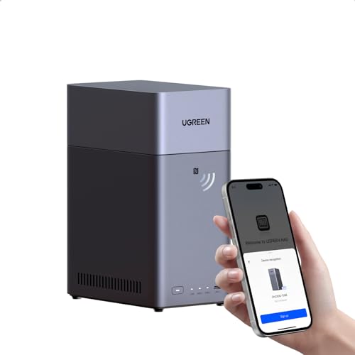UGREEN NAS DH2300 2-Bay Desktop NAS, Support Capacity 64TB (Diskless)