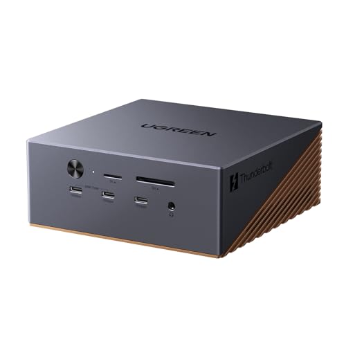 UGREEN Maxidok Thunderbolt 5 Docking Station, 8TB M.2 NVMe SSD Support