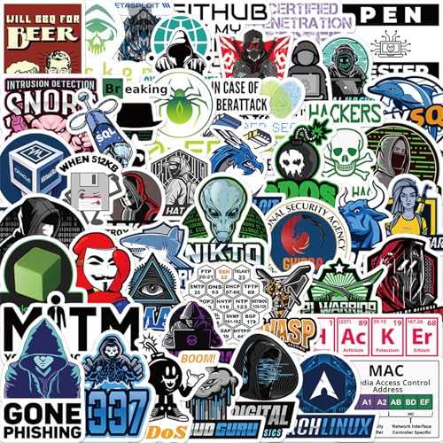 50PCS Programming Stickers for Developers, Coders, Programmers, Hackers, Geeks, and Engineers,Developper Stickers for Laptop Computer Science Gift Vinyl Waterproof Decals (Rich Colors)