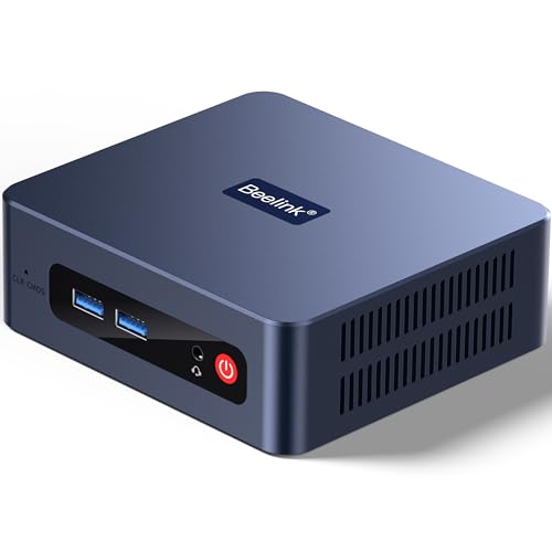 Beelink SER3 Mini PC AMD Ryzen 3200U Mini Computers, 8G DDR4 256G PCIe3.0 SSD, Dual 4K 60HZ Display, 4xUSB3.2 Home Office Business Entertainment PC