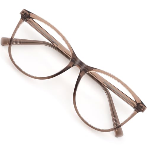 MACJERO Cat Eye Blue Light Blocking Glasses for Women, Anti-Fatigue Computer Monitor Gaming Glasses Reduce Eye Strain（Bronze