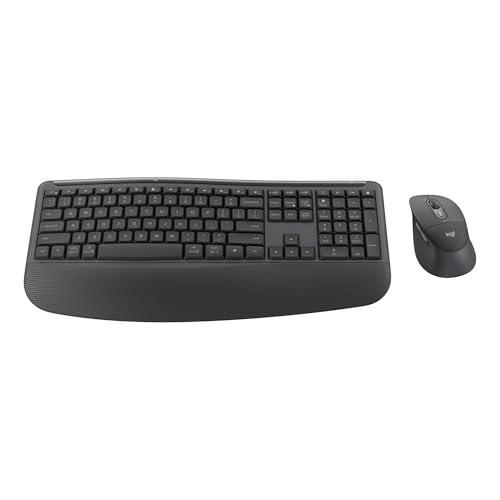 Logitech Signature Comfort Plus MK880 Keyboard and Mouse Combo - Graphite