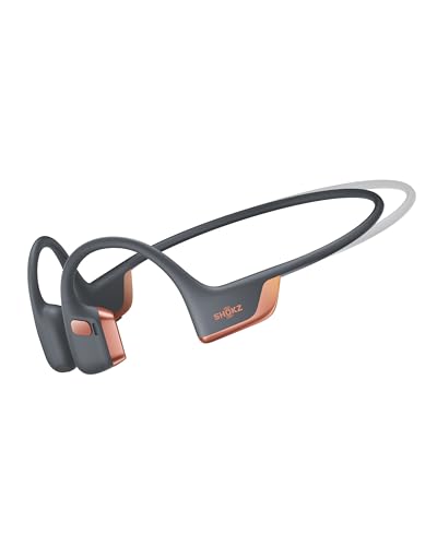 SHOKZ New OpenRun Pro 2 Mini -Open-Ear, Bone Conduction Sport Headphones -Sweat Resistant, Workout Headphones -Secure, Wireless, Comfortable Fit -Deep Bass and Smart Mic App