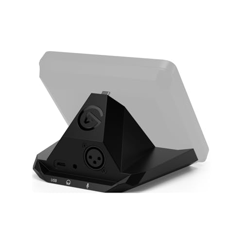 Elgato XLR Dock MK.2 – Audio Interface Accessory for Stream Deck +, 80dB Gain, Phantom Power, Clipguard, Onboard Effects, USB-C, Works with Any XLR Mic