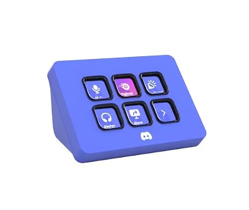 Elgato Stream Deck Mini – Control Zoom, Teams, PowerPoint, MS Office and Boost Productivity with Seamless Integration for Daily Apps, USB, Compatible with Mac and PC - Blue (Renewed)