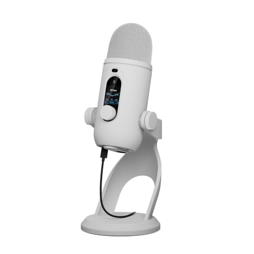 Logitech G Blue Yeti 2 USB Mic for Gaming - Off White