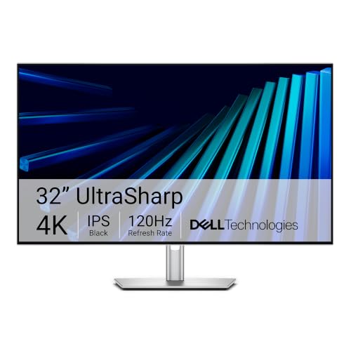 Dell UltraSharp 32 Thunderbolt Hub Monitor - U3226QER, 120 Hz, 4K UHD
